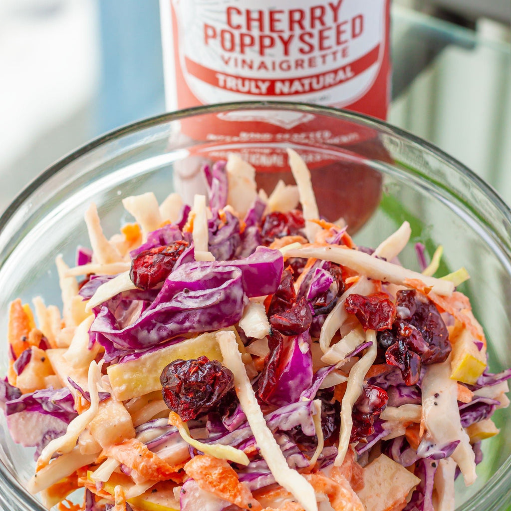 Cherry Poppy Seed Coleslaw