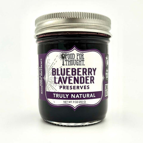Image of Truly Natural Blueberry Lavender Preserves - Food For Thought