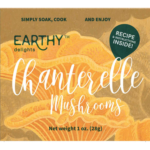 Image of Earthy Delights Dried Chanterelle Mushrooms - Food For Thought