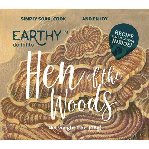 Image of Earthy Delights Dried Hen of the Woods Mushrooms - Food For Thought
