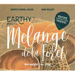 Earthy Delights Dried Melange de la Foret Mushroom Blend - Food For Thought