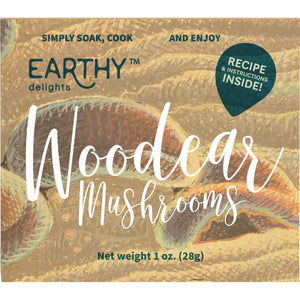 Earthy Delights Dried Woodear Mushrooms - Food For Thought