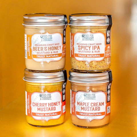 Image of Gourmet Mustard Gift Set - Food For Thought