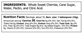 Truly Natural Black Cherry Preserves