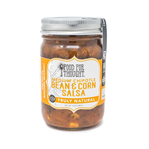 Image of Truly Natural Medium Chipotle Bean & Corn Salsa - Food For Thought