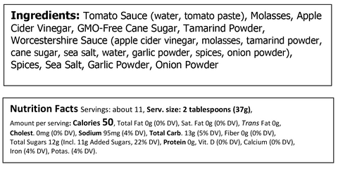 Image of Truly Natural Sweet & Sassy BBQ Sauce - Food For Thought