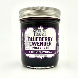 Truly Natural Blueberry Lavender Preserves - Food For Thought