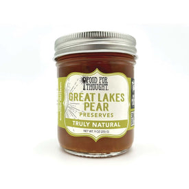 Truly Natural Great Lakes Pear Preserves - Food For Thought