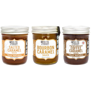 Artisanal Caramel Sauce Gift Set - Food For Thought