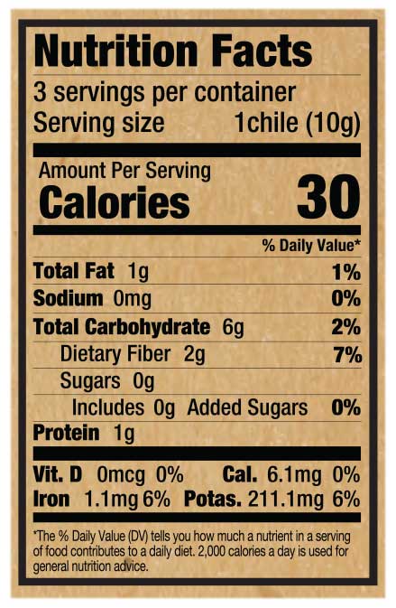 Earthy Delights Dried Ancho Chiles - Food For Thought