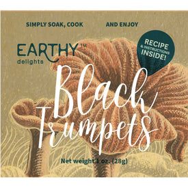 Earthy Delights Dried Black Trumpet Mushrooms