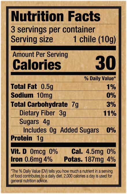 Earthy Delights Dried Pasilla Chiles - Food For Thought