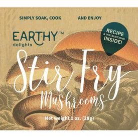 Earthy Delights Dried Stir Fry Mushrooms