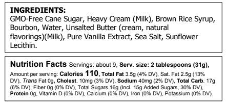 Food for Thought Bourbon Caramel Sauce - Food For Thought