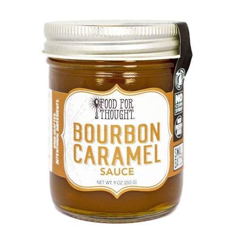 Image of Food for Thought Bourbon Caramel Sauce - Food For Thought