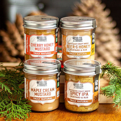 Image of Gourmet Mustard Gift Set - Food For Thought
