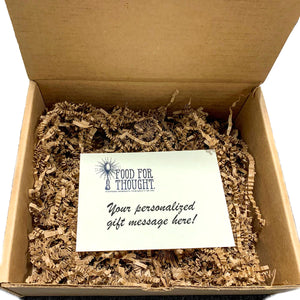 Make Any Order a Gift! <br>Add Gift Box and Card - Food For Thought