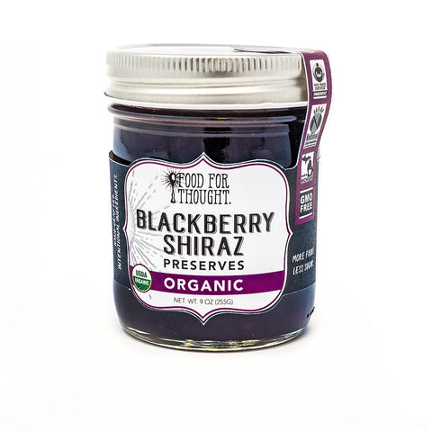 Image of Organic Blackberry Shiraz Preserves - Food For Thought