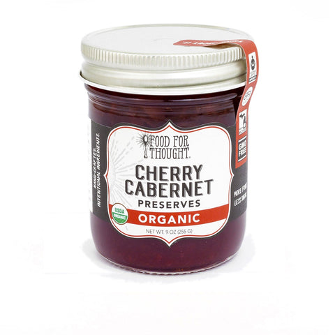 Image of Organic Cherry Cabernet Preserves - Food For Thought