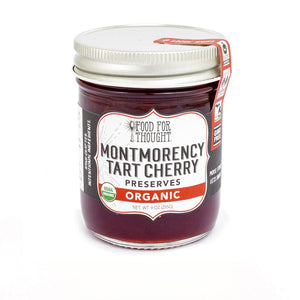 Organic Montmorency Tart Cherry Preserves - Food For Thought