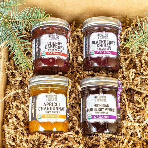 Image of Organic Wine Preserves Gift Set - Food For Thought