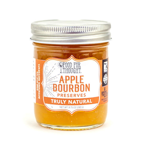 Image of Truly Natural Apple Bourbon Preserves - Food For Thought