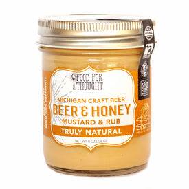 Truly Natural Beer and Honey Mustard & Rub - Food For Thought