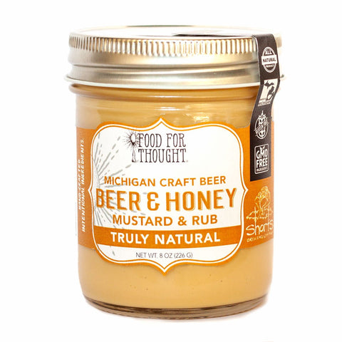 Image of Truly Natural Beer and Honey Mustard & Rub - Food For Thought