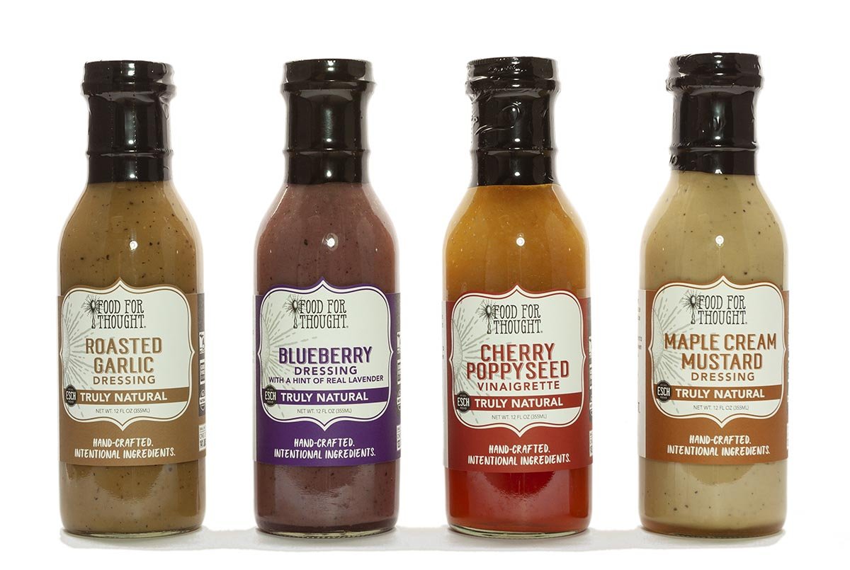 Truly Natural Blueberry Dressing with Lavender - Food For Thought