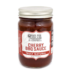 Truly Natural Cherry BBQ Sauce - Food For Thought