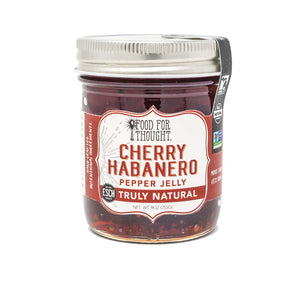 Truly Natural Cherry Habanero Pepper Jelly - Food For Thought