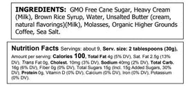 Truly Natural Coffee Caramel Sauce