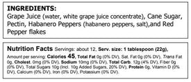 Truly Natural Habanero Pepper Jelly