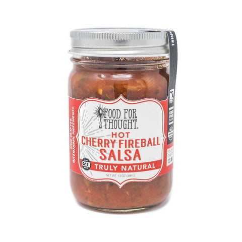 Image of Truly Natural Hot Cherry Fireball Salsa - Food For Thought
