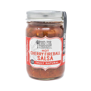 Truly Natural Hot Cherry Fireball Salsa - Food For Thought