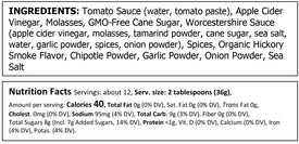 Truly Natural Hot & Smoky BBQ Sauce