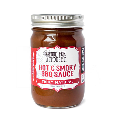 Image of Truly Natural Hot & Smoky BBQ Sauce - Food For Thought