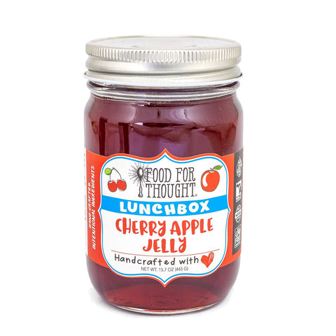 Image of Truly Natural Lunchbox Cherry Apple Jelly - Food For Thought