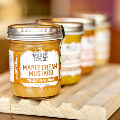 Image of Truly Natural Maple Cream Mustard - Food For Thought