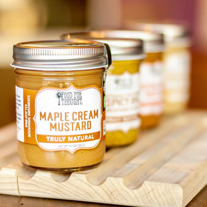 Truly Natural Maple Cream Mustard - Food For Thought