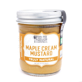 Truly Natural Maple Cream Mustard - Food For Thought
