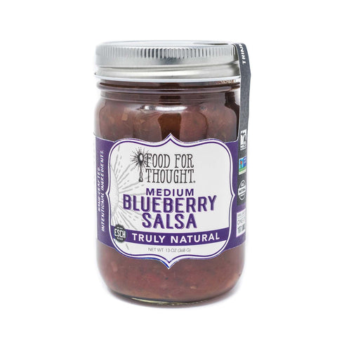 Image of Truly Natural Medium Blueberry Salsa - Food For Thought