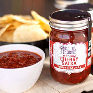 Truly Natural Medium Cherry Salsa - Food For Thought