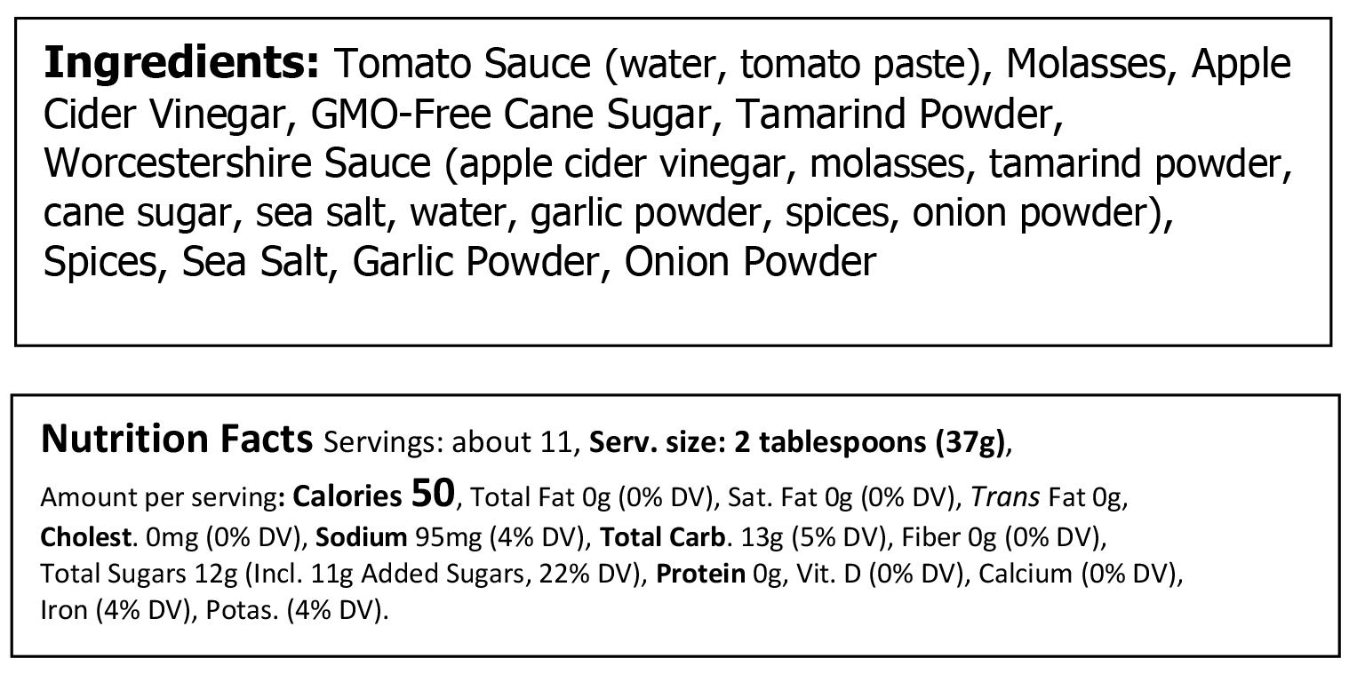 Truly Natural Sweet & Sassy BBQ Sauce - Food For Thought